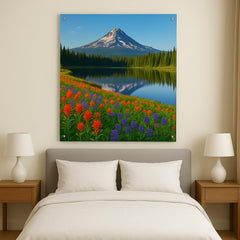 Custom Acrylic Wall Art: Full-Color Photo Print with Metal Standoffs
