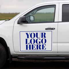Custom Car Door Magnets (Set of 2): Personalized Business Vehicle Sign