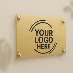 Custom Acrylic Business Sign: Personalized Office Decor, Made in USA