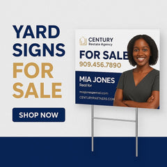 Custom Real Estate Yard Sign: 24" x 18" Outdoor Lawn Decoration