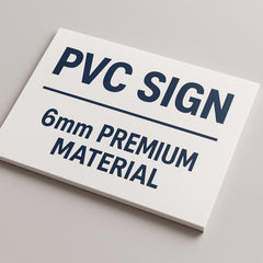 Custom Shape Sign PVC  Premium Material 6mm Logo, Business Sign, Branding, Personalized Cut, Vibrant Colors, Weather Proof