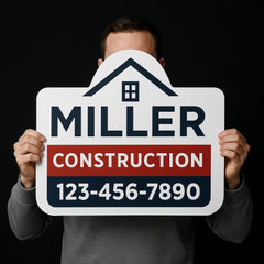 Custom Shape Sign PVC Logo, Business Sign: Personalized Business Branding, Personalized Cut, Vibrant Colors, Weather Proof, Uv Printing