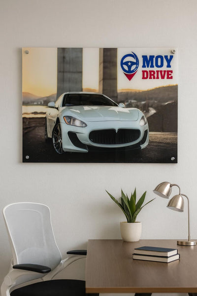 Custom Shape Acrylic Print: Full Color Personalized Art, Modern Wall Decor