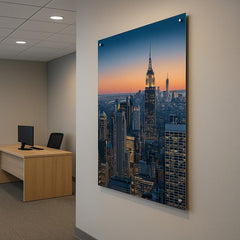 Custom Acrylic Wall Art: Full-Color Photo Print with Metal Standoffs