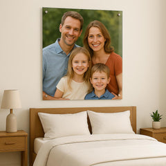 Custom Acrylic Wall Art: Full-Color Photo Print with Metal Standoffs
