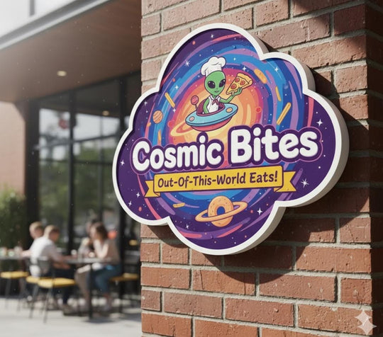 Custom PVC Logo Sign, Business Branding (Indoor & Outdoor Use)