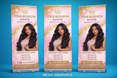 Custom Retractable Banner Stand: Personalized Logo Display