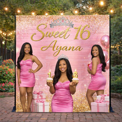 Custom Backdrop Banner: Personalized Event Step and Repeat